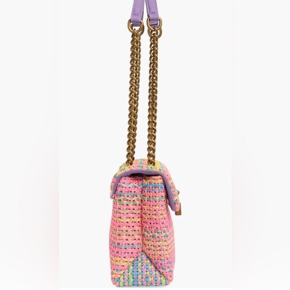 Kurt Geiger London Brixton Woven Convertible Shoulder Bag Pastel - Picture 4 of 5